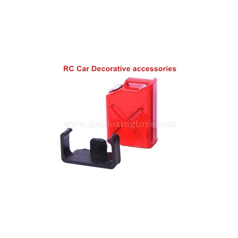 RC Car Decorative Accessories Simulation Plastic Small Oil Tank-Red