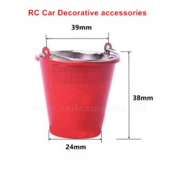 RC Car Decorative Accessories Simulated Iron Bucket-Large