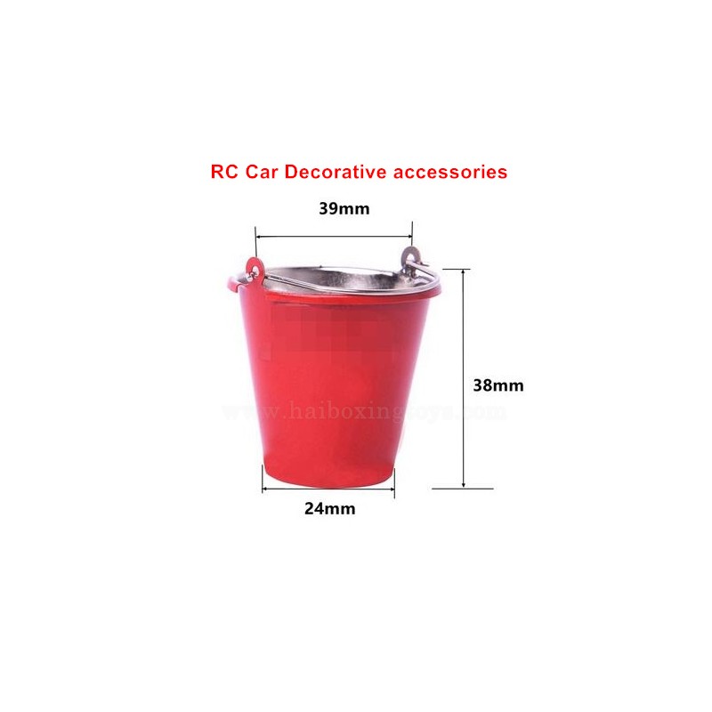 RC Car Decorative Accessories Simulated Iron Bucket-Large