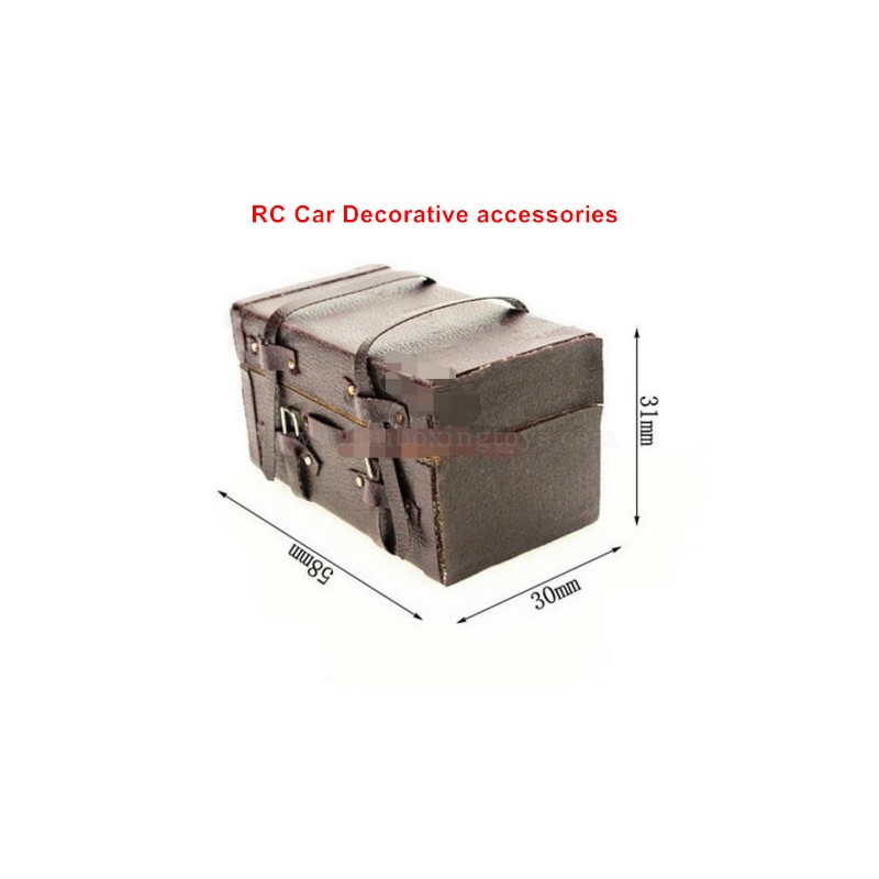 RC Car Decorative Parts-Simulated Suitcase
