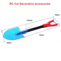 RC Car Decorative Parts-Simulation Metal Shovel
