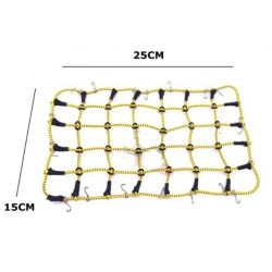 RC Car Decorative Parts-Luggage Net-Yellow 15X25cm