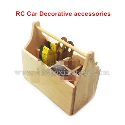 RC Car Decorative Accessories Wooden Toolbox Set-Vervion 1