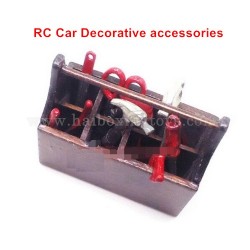 RC Car Decorative Accessories Simulation Wooden Toolbox Set-Vervion 2