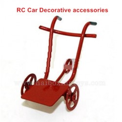 RC Car Decorative Accessories Simulated Metal Trolley