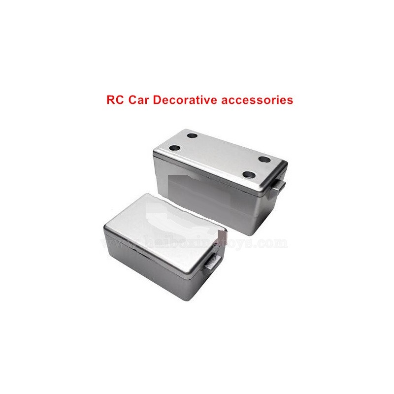 RC Car Decorative Accessories Simulation Metal Decorative Box