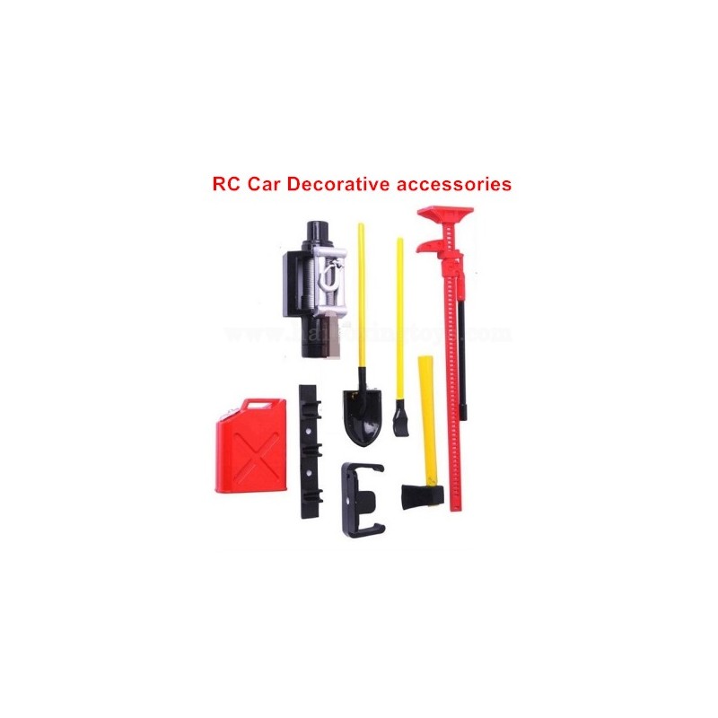 Remote Control Decorative Parts Simulation Tool Set-Red