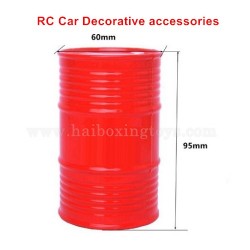 Remote Control Decorative Parts Simulated Plastic Large Oil Drum