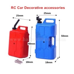 Remote Control Decorative Parts Simulation Oil Drum Red& Blue