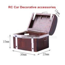 Remote Control Car Decorative Parts Simulation Redwood Box