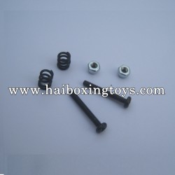 HBX 12815 Parts Front Bumper Post+Buffer Springs+Lock Nuts 12767