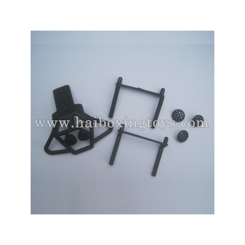 HBX 12812 Survivor Parts Body Posts+Front Bumper 12607