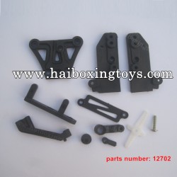 HBX 12895 Transit Parts Front Top Plate+Braces 12702