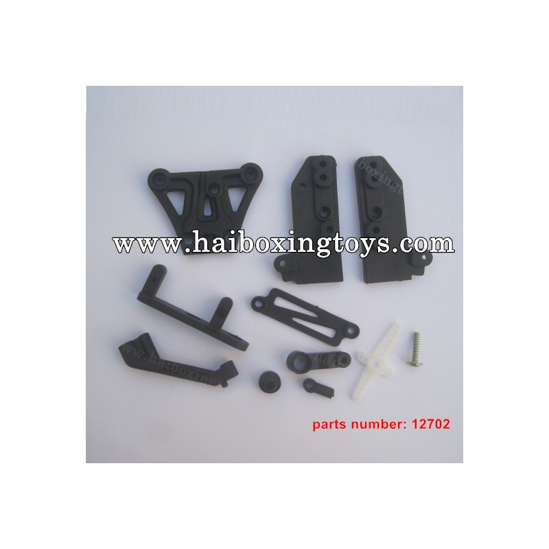 HBX 12895 Transit Parts Front Top Plate+Braces 12702