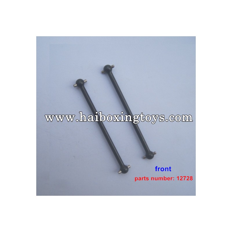 HBX Thruster 12889 Parts 12728, Drive Shafts (Front)