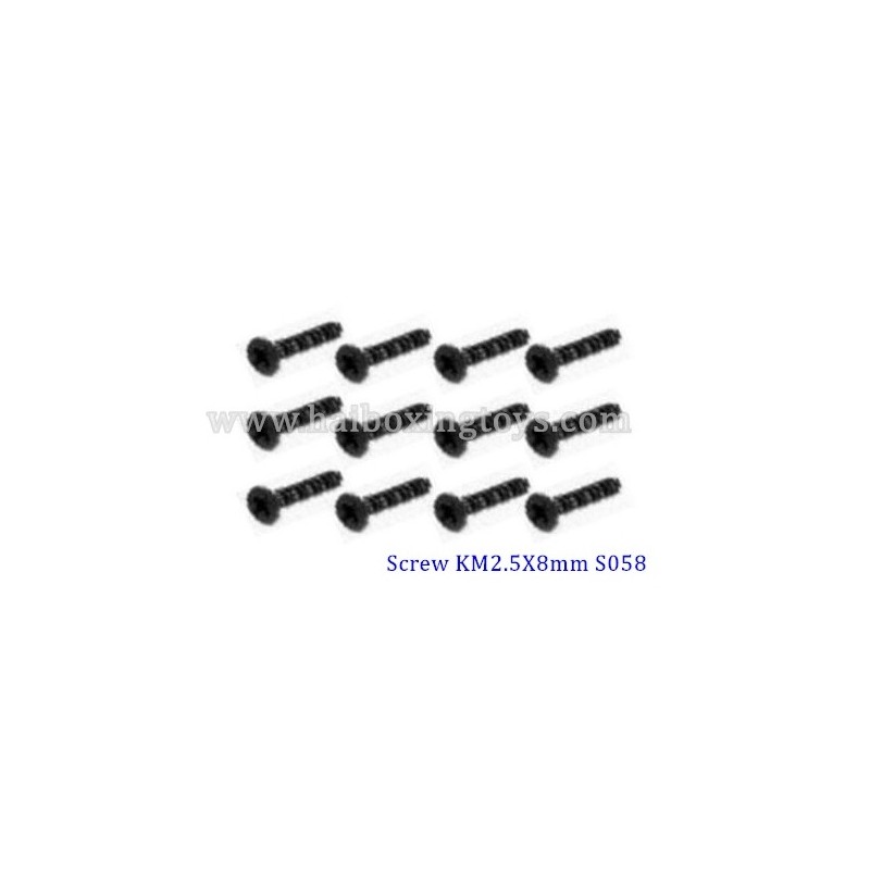 HBX 16889 Ravage Parts Screws S058