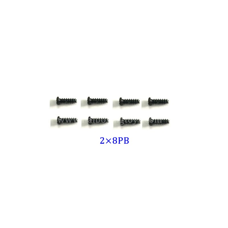 XLF X03 X04 Screw 2×8PB XLF-1002