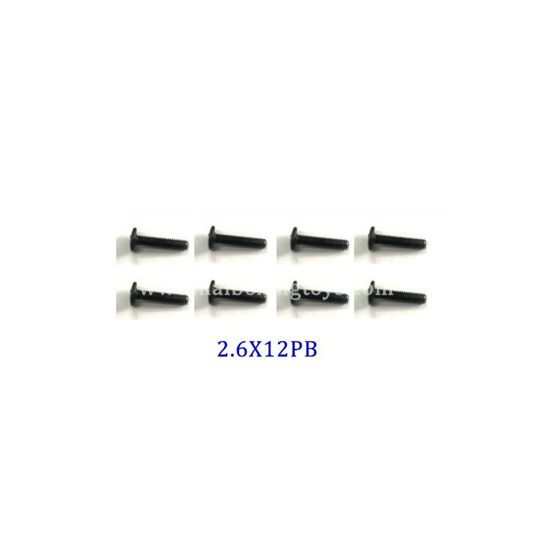 XLF X03 X04 Parts 2.6X12PB Screw XLF-1011