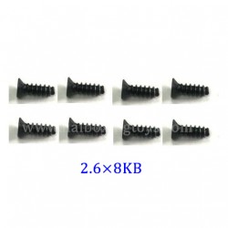 XLF X03 X04 Spare Parts Screw 2.6×8KB XLF-1006