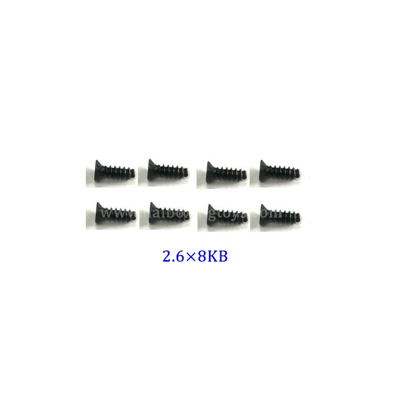 XLF X03 X04 Spare Parts Screw 2.6×8KB XLF-1006