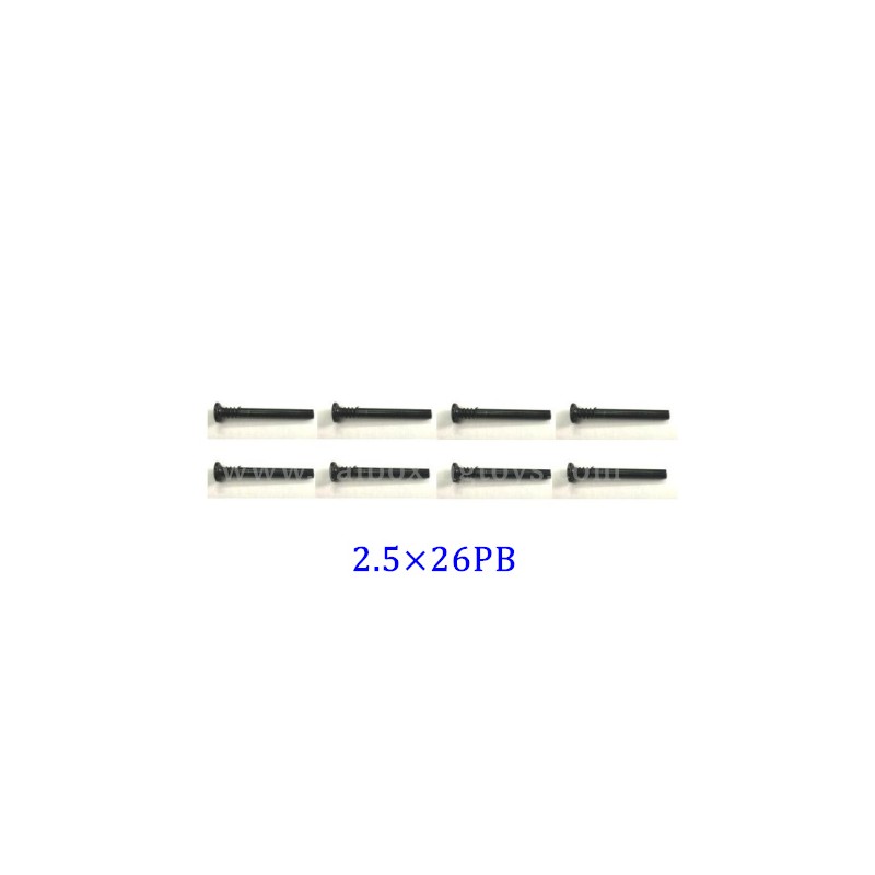 XLF X03 X04 Half Thread Screw 2.5×26PB XLF-1009