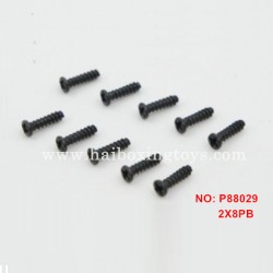 ENOZE 1/10 1/12 RC Car Parts 2X8PB Screw P88029