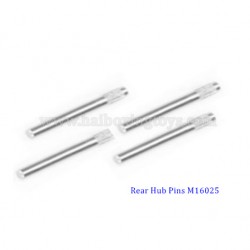 HBX 16890 Destroyer parts Rear Hub Pins M16025