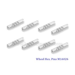 HBX 16890 Destroyer parts Wheel Hex. Pins M16026