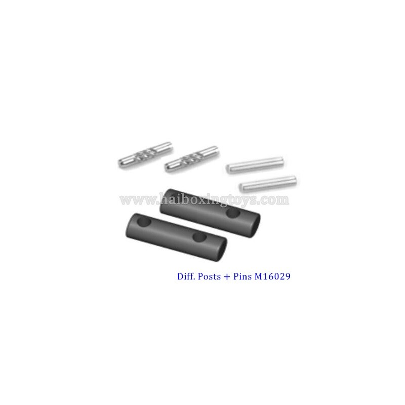 HBX 16890 Destroyer parts Diff. Posts + Pins M16029
