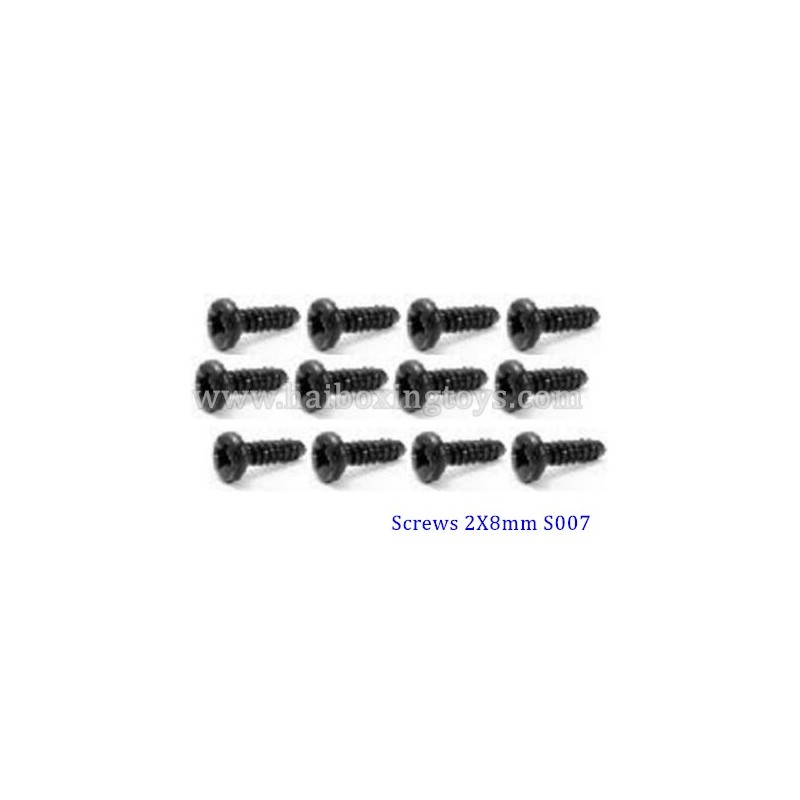 HBX 16890 Parts Screws S007