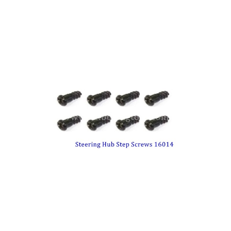 HBX 16890 Destroyer Parts Steering Hub Step Screws 16014