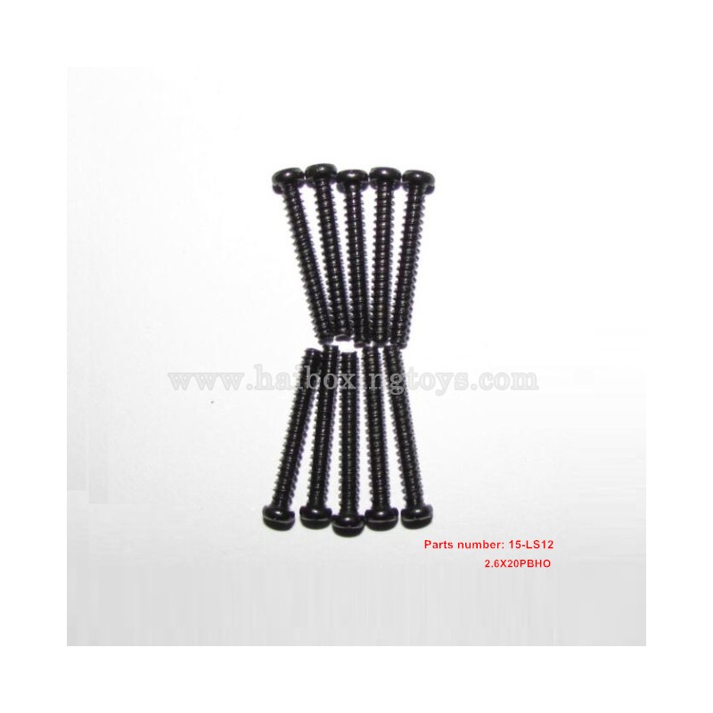 GPToys S920 Spare Parts Round Headed Screw 2.6X20PBHO 15-LS12