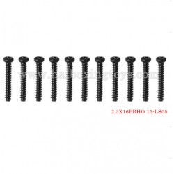 XinleHong 1/18 car parts Round Headed Screw 2.3X16PBHO 15-LS08