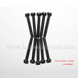 XinleHong 1/12 RC Car Parts Round Headed Screw 15-LS08 (2.3X16PBHO)