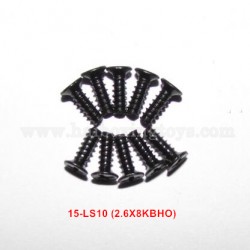 XinleHong 1/12 car parts Countersunk Head Screw 15-LS10