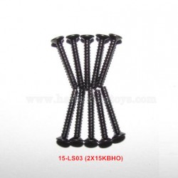 XinleHong 1/12 car parts Countersunk Head Screws 15-LS03 (2X15KBHO)