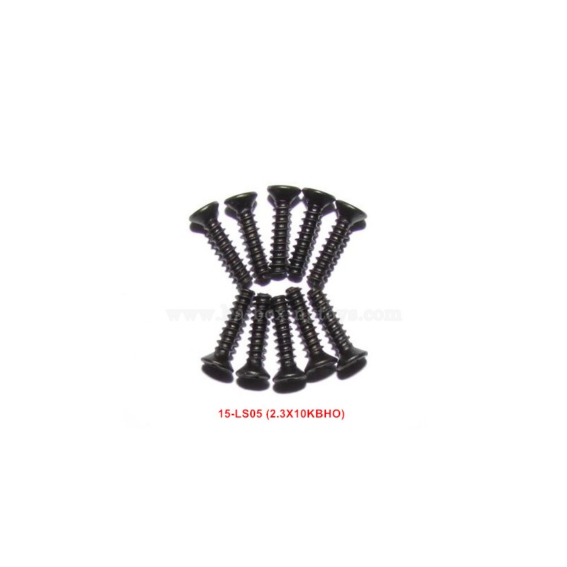 XinleHong 1/12 car parts Countersunk Head Screw 15-LS05 (2.3X10KBHO)