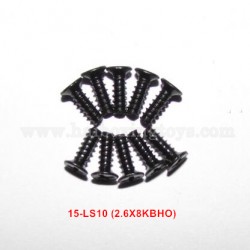 GPToys S911 S912 S915 S916 Parts Countersunk Head Screw 15-LS10 (2.6X8KBHO)