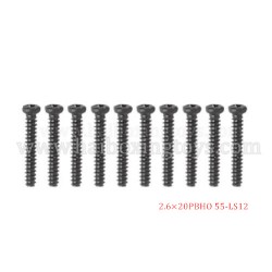 9155 9156 RC Car Parts Screw 55-LS12