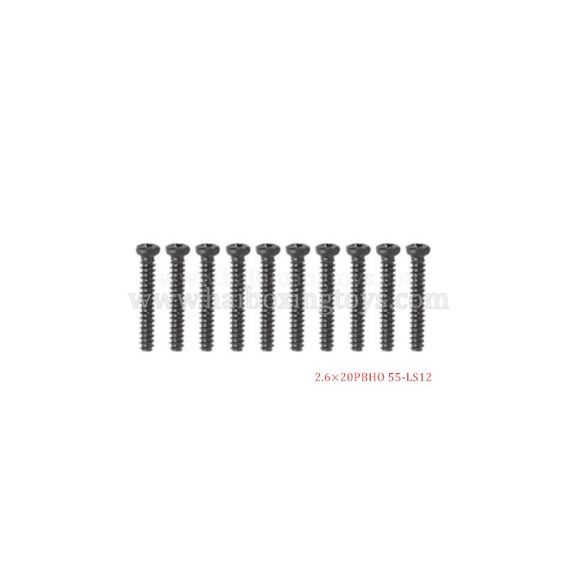 9155 9156 RC Car Parts Screw 55-LS12