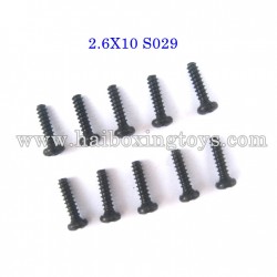 HBX 903 Parts Round Head Self Tapping Screw 2.6X10 S029