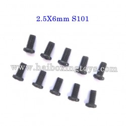 HBX 903 Parts Round Head Screw 2.5X6mm S101