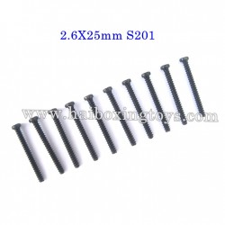 HBX 903 Parts Round Head Self Tapping Screw 2.6X25mm S201