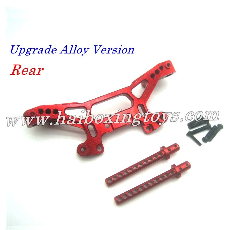 PXtoys 9200 Upgrades-Rear Shock Tower PX9200-12 Metal Version-Red