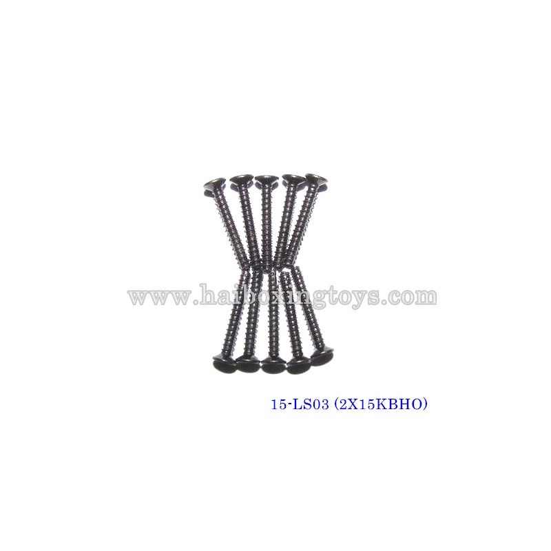 XinleHong X9115/X9116/X9120 Parts Screws 15-LS03 (2X15KBHO)
