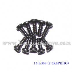 XinleHong X9115/X9116/X9120 Parts Round Headed Screw 15-LS04 (2.3X6PBHO)