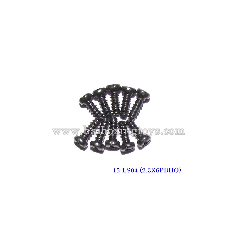 XinleHong X9115/X9116/X9120 Parts Round Headed Screw 15-LS04 (2.3X6PBHO)
