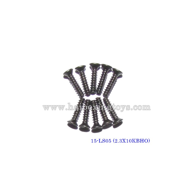 XinleHong X9115/X9116/X9120 Parts Countersunk Head Screw 15-LS05 (2.3X10KBHO)