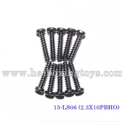 XinleHong X9115/X9116/X9120 Parts Round Headed Screw 15-LS06 (2.3X10PBHO)