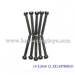 XinleHong Toys X9115/X9116/X9120 Parts Round Headed Screw 15-LS08 (2.3X16PBHO)